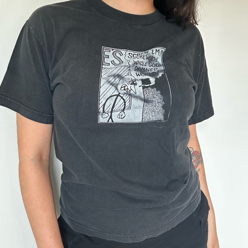 Black Graphic T-Shirt